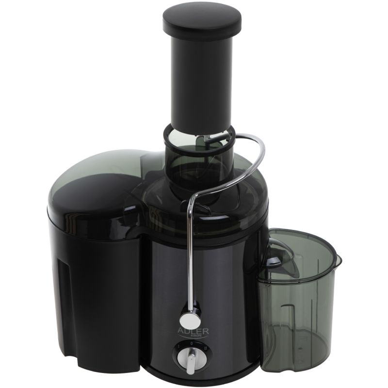 Соковитискач Adler AD 4132 dark inox 600Вт/ контейнер для соку-0,45л/ контейнер для м'якоті-1,5л (AD4132)