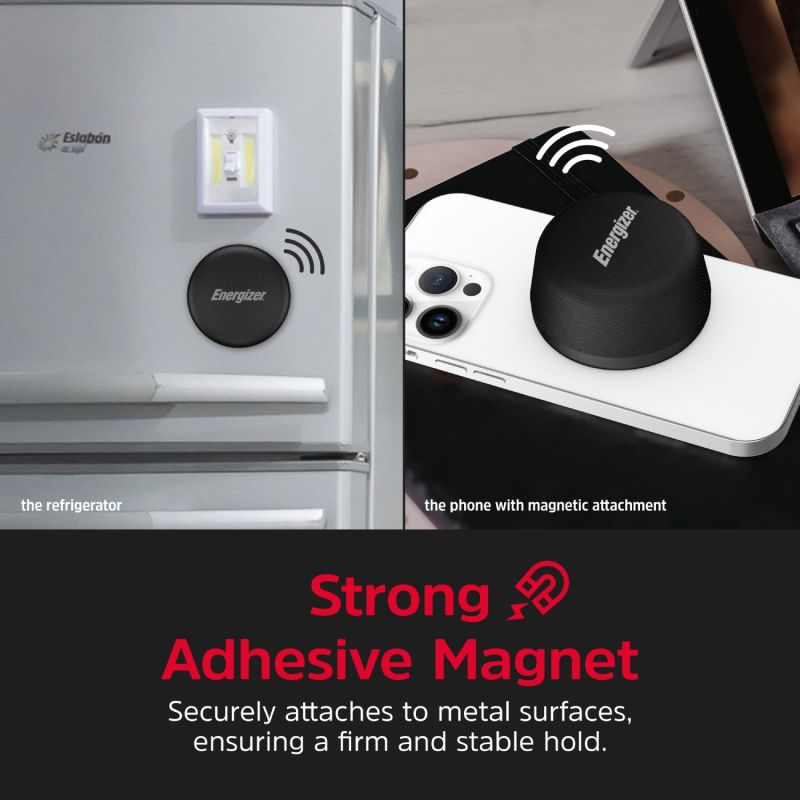 Акустична система 1.0 Energizer Bluetooth 5.3 5W + Wireless bypass Charging магнітна зарядка 10W (BTS055)