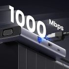 Док-станція USB3.1 Type-C --> HDMI 4K30Hz/VGA/USB 3.0х3/RJ45/SD/TF/PD 100W 9-in-1 CM498 Ugreen (15600)