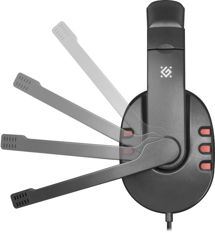 Гарнітура Defender Warhead G-160, 2х3,5мм, Black (64113)