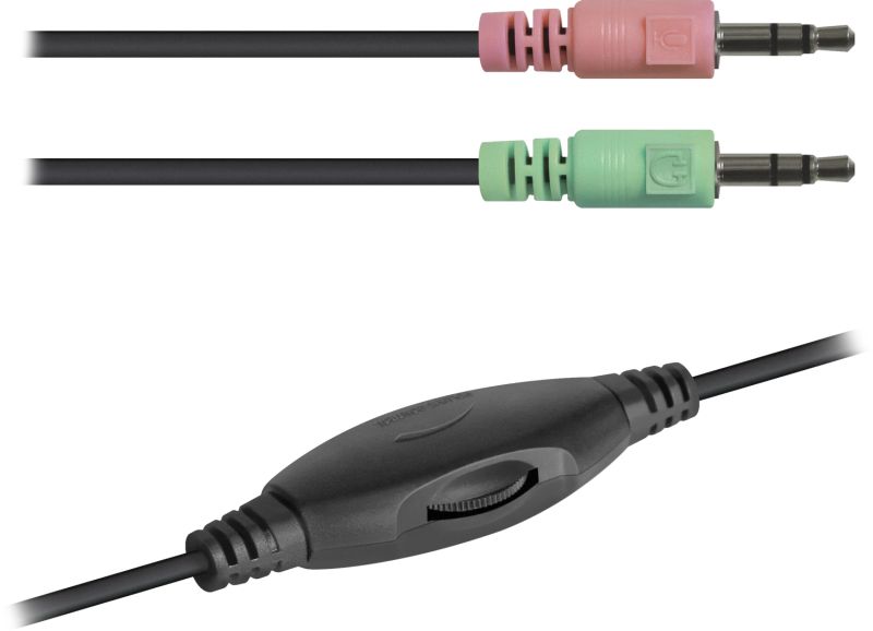 Гарнітура Defender Warhead G-160, 2х3,5мм, Black (64113)