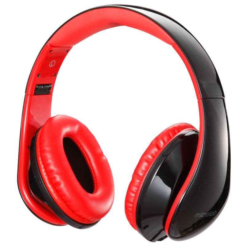 Гарнітура Microlab K360, 3,5мм, Black-Red (K360)