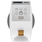 Проєктор BENQ GV50, лазерний,DLP,1080P,ANSI 500Lm,100000:1,Android11,HDMI,USB,Wi-Fi,BT5.0,16:9,білий (9H.JSR77.59E)