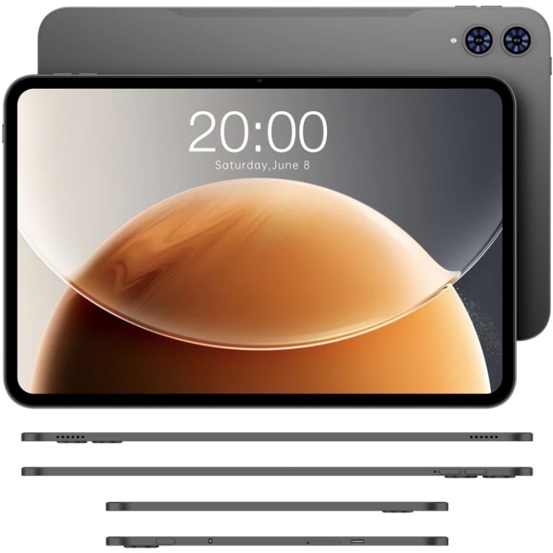Планшет Teclast T65 13.4” FHD 120Hz / 6GB / 256GB / T7280 / 10000mAh / LTE / 5+13Mp / Metal /Grey (T65_6_256)