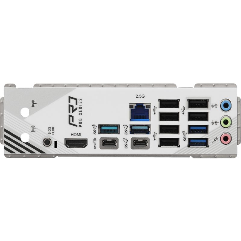 ASRock B850 Pro RS (AM5/B850, 4*DDR5, 2xPCIex16, HDMI/DP, 4xSATA,4xM.2, 2.5GLan, ATX) (B850 Pro RS)