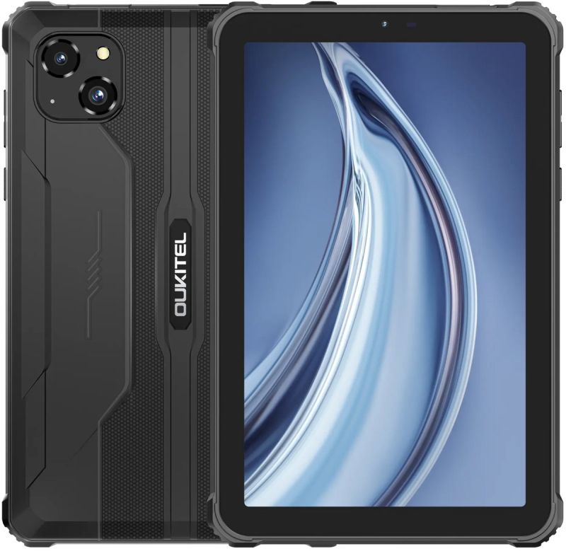 Планшет Oukitel RT3pro 8” HD / 4GB/128GB / G81 / 5150mAh / 16+8Мп / IP69K / LTE Black (RT3pro_Black)