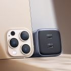 Зарядний пристрій 2xUSB 45W (2xUSB-C) Gan PD 25W+20W, CD294 Ugreen Сірий (90573)