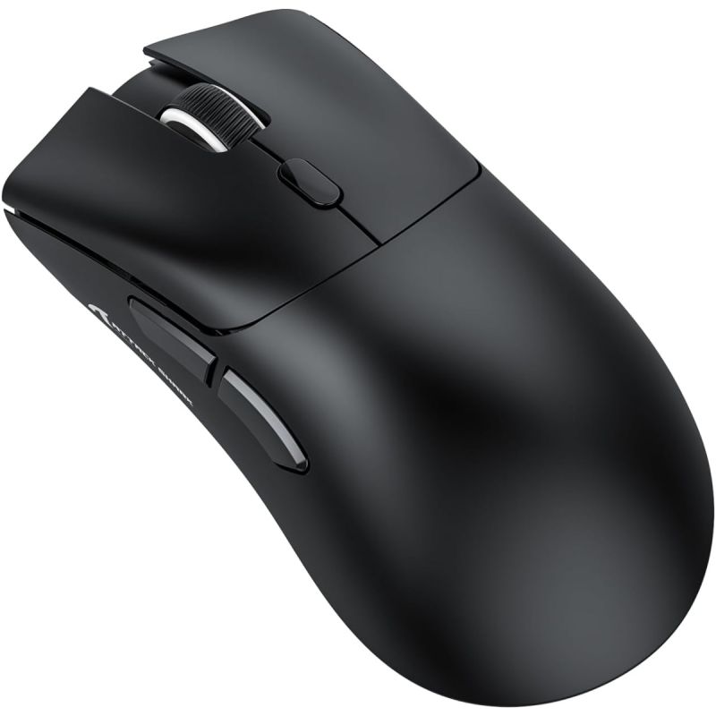 Мишка Attack Shark R1, Wireless/Bluetooth, 18000dpi, (PAW3311), 6кн., Black (R1B_AS)