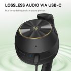 Гарнітура OneOdio A6, Bluetooth + USB-C, Hybrid ANC, Black (A6 Black)