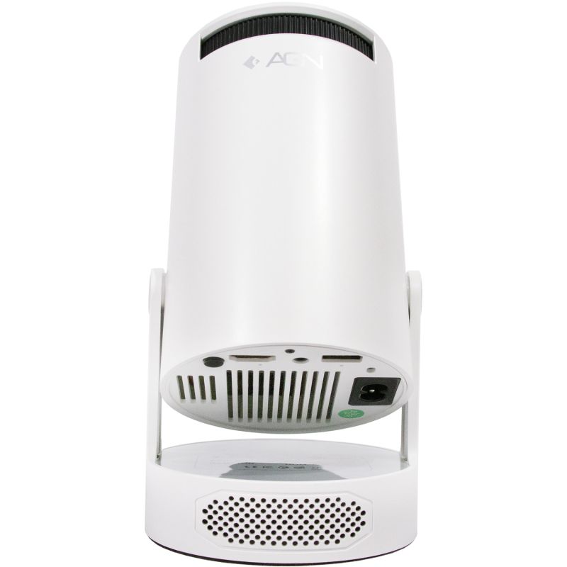 Проєктор AGN HY300Pro+ LED projector HD 150AL 16:9 RK3326 1G/8G Android 12 HDMI WiFi BT білий (AGN-HY300Pro+)