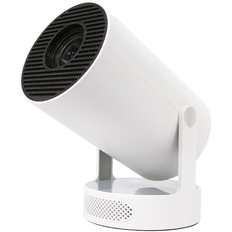 Проєктор AGN HY300Pro+ LED projector HD 150AL 16:9 RK3326 1G/8G Android 12 HDMI WiFi BT білий (AGN-HY300Pro+)