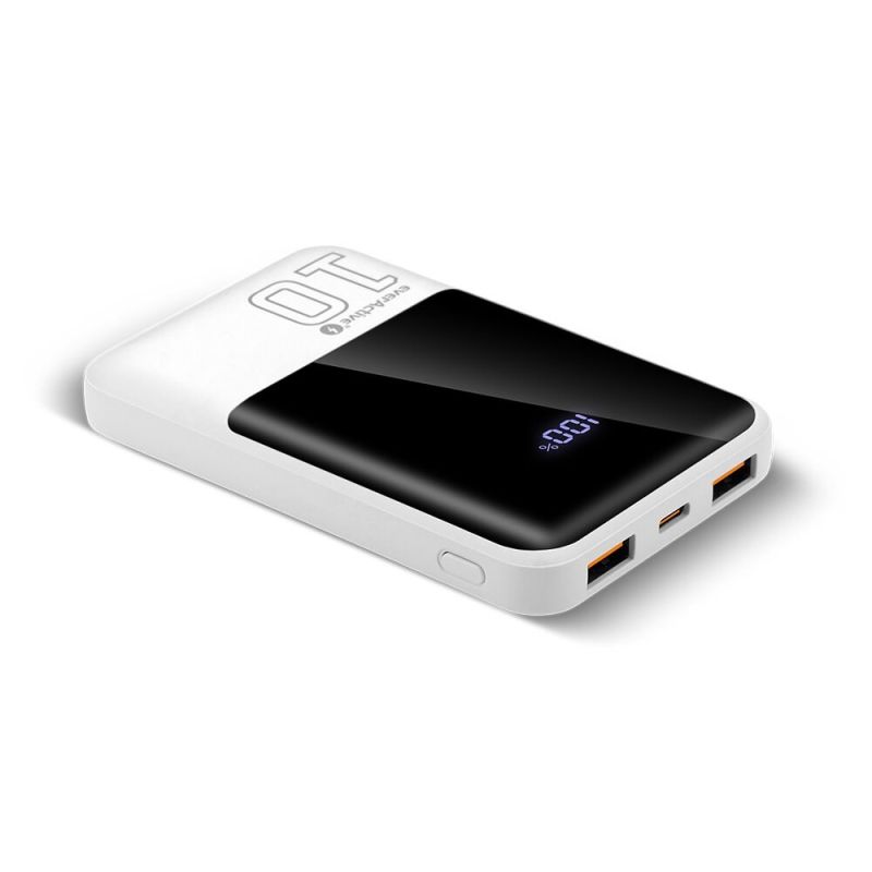 Универсальная мобильная батарея everActive 10000mAh White (EB-10Q)