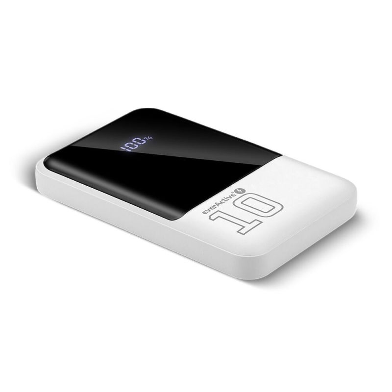 Универсальная мобильная батарея everActive 10000mAh White (EB-10Q)