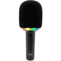 Мiкрофон Media-Tech Karaoke IDOL, Wireless, Bluetooth колонка, RGB, чорний (MT399)