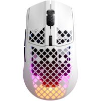 Мишка SteelSeries Aerox 3 Wireless Snow, RGB, 18000dpi., 6кн., біла (62608)