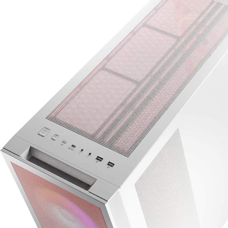 Корпус Modecom VOLCANO EXPANSE S ARGB 4x140mm fans MIDI USB 3.0x2+TYPE-C WHITE без БЖ ATX (AT-EXPANSE-SG-20-000000)