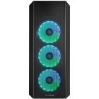 Корпус Chieftec SCORPION 4 GL-04B-UC-OP 4x120mm A-RGB, USB-C, ATX, без БЖ, Black (GL-04B-UC-OP)