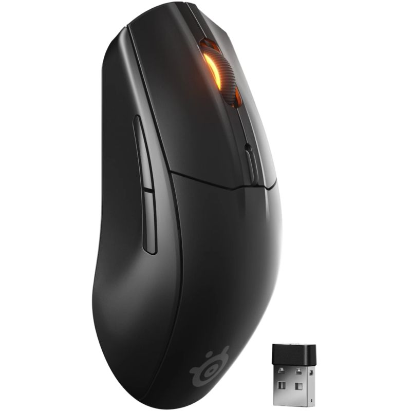 Мишка SteelSeries Rival 3 Gen 2 Wireless, RGB, Black (62523)