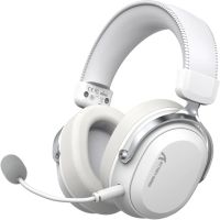 Ігрова гарнітура Attack Shark L30PRO Wireless, 2.4GHz/Bluetooth/3.5mm AUX/AUX-to-Type-C, White (L30PROW_AS)