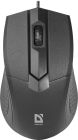 Мишка Defender Optimum MB-270, 3кн., 1000dpi, чорна (52270)