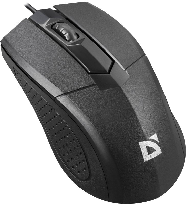 Мишка Defender Optimum MB-270, 3кн., 1000dpi, чорна (52270)
