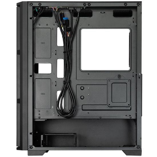 Корпус Chieftec Pro Midi TG AS-02B-TG-OP ATX, без БЖ, Black (AS-02B-TG-OP)