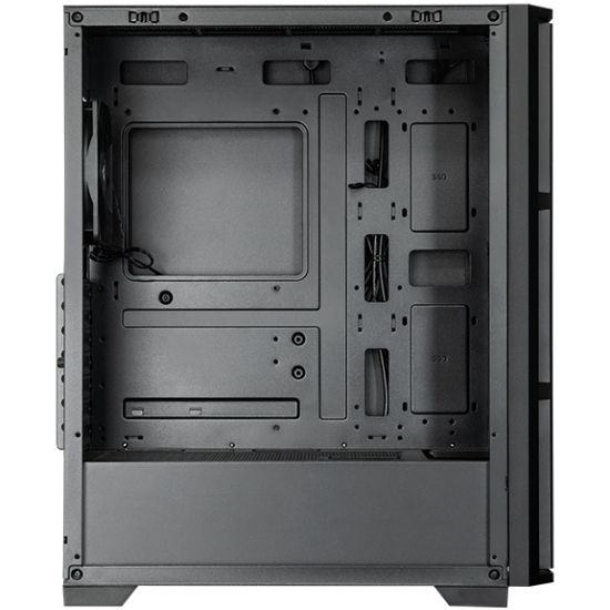 Корпус Chieftec Pro Midi TG AS-02B-TG-OP ATX, без БЖ, Black (AS-02B-TG-OP)