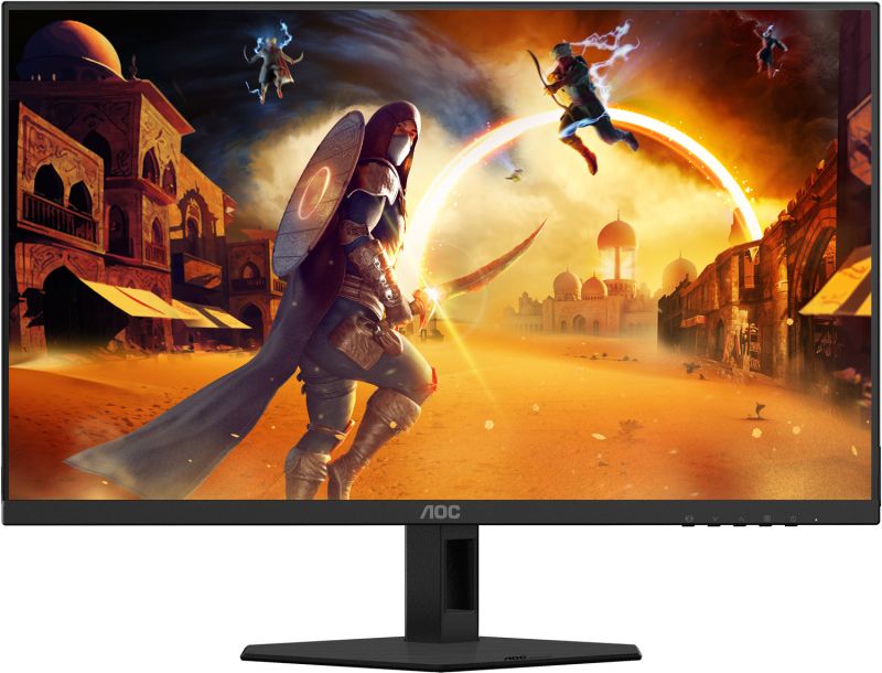 TFT 24.5" AOC 25G4SRE, Fast IPS, 300Гц, 2xHDMI, DP, чорно-червоний (25G4SRE)