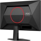 TFT 24.5" AOC 25G4SRE, Fast IPS, 300Гц, 2xHDMI, DP, чорно-червоний (25G4SRE)