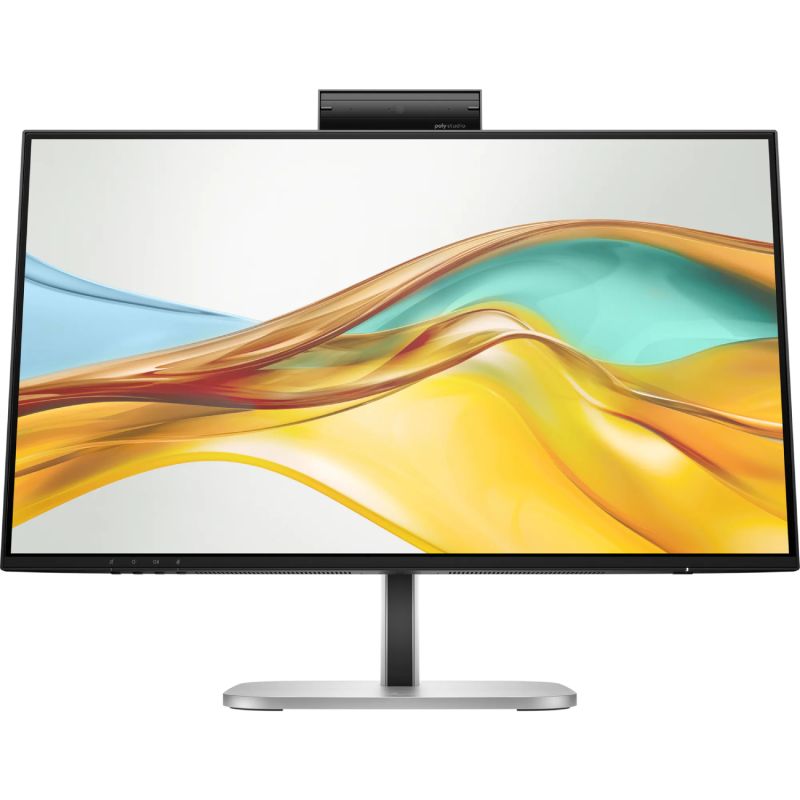 TFT 23.8" HP S5 Pro 524pm, IPS, 100Hz, HDMI, DP, USB-C, RJ-45, HAS, cam,колонки, чорний (9E0G9UT)