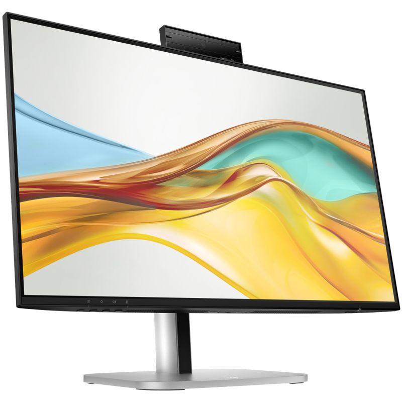 TFT 23.8" HP S5 Pro 524pm, IPS, 100Hz, HDMI, DP, USB-C, RJ-45, HAS, cam,колонки, чорний (9E0G9UT)