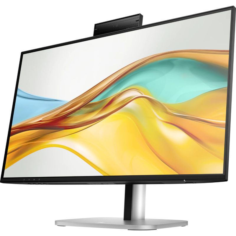 TFT 23.8" HP S5 Pro 524pm, IPS, 100Hz, HDMI, DP, USB-C, RJ-45, HAS, cam,колонки, чорний (9E0G9UT)