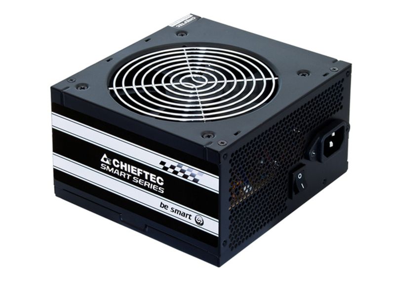 БЖ 500W Chieftec SMART GPS-500A8, 120 mm, >85%, Retail Box (GPS-500A8)