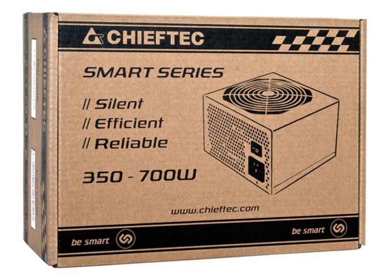 БЖ 700W Chieftec SMART GPS-700A8, 120 mm, >85%, Retail Box (GPS-700A8)