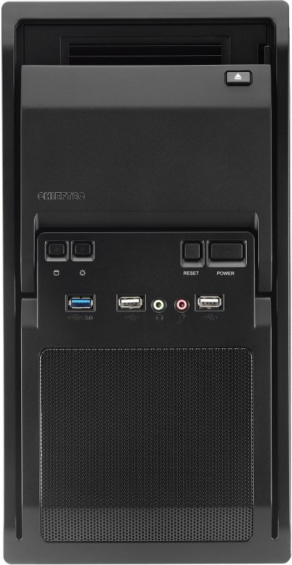 Корпус Chieftec LIBRA LT-01B-OP mATX, без БЖ, Black (LT-01B-OP)