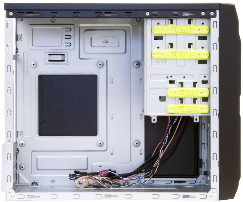 Корпус Chieftec LIBRA LT-01B-OP mATX, без БЖ, Black (LT-01B-OP)