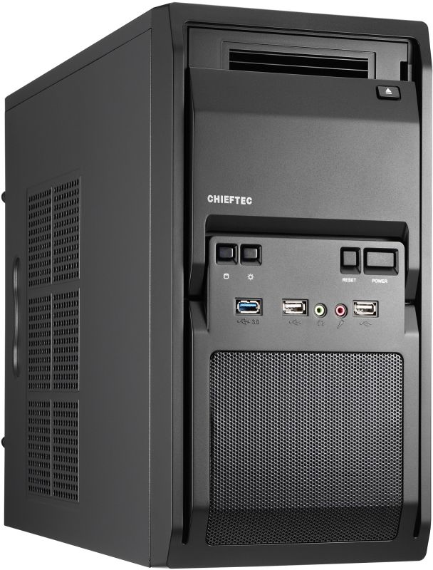 Корпус Chieftec LIBRA LT-01B-OP mATX, без БЖ, Black (LT-01B-OP)