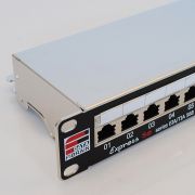 Патч-панель 19", 24xRJ45, FTP, Cat.5e, 1unit, Fibrain (XE100.250)