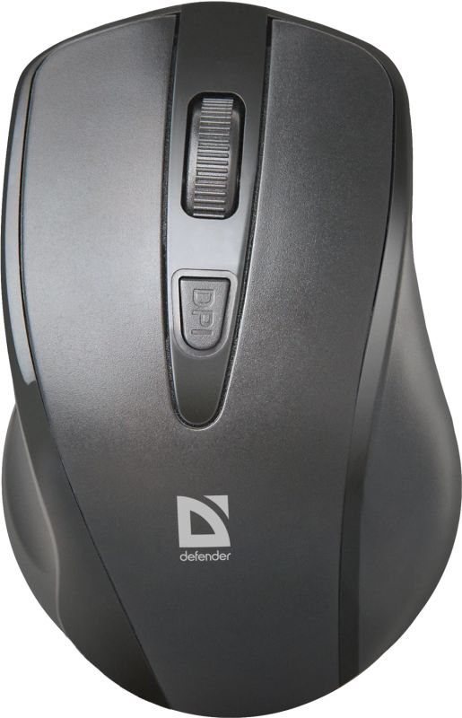 Мишка Defender Datum MM-265, бездротова, 3 кн. 1600 dpi, чорна (52265)
