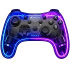 Геймпад XTRIKE ME GP-52 бездротовий, Bluetooth RGB PS4/IOS/Android/PC/Nintendo (GP-52)
