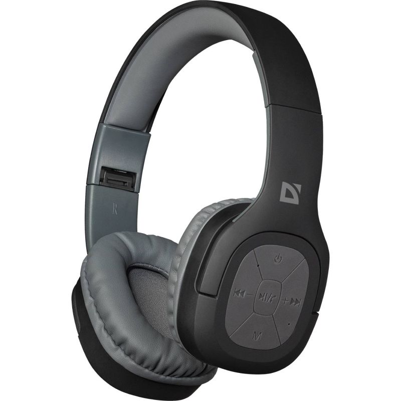 Гарнітура Defender FreeMotion B565, Bluetooth+3,5мм, Black-Gray (63565)