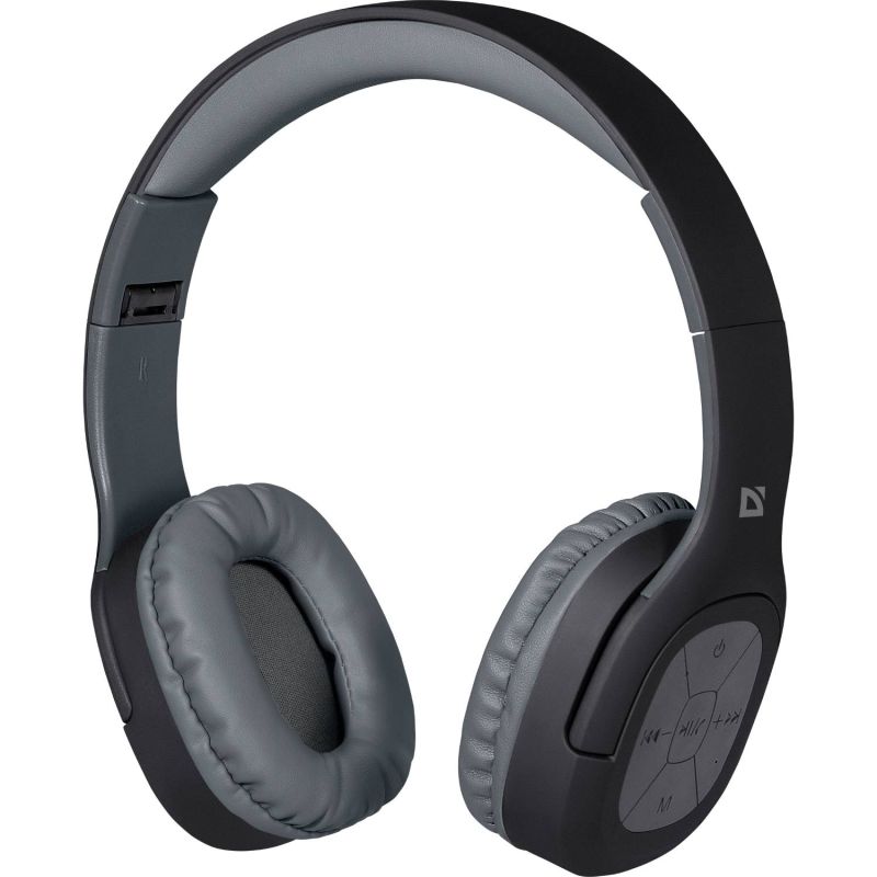 Гарнітура Defender FreeMotion B565, Bluetooth+3,5мм, Black-Gray (63565)