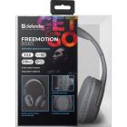 Гарнітура Defender FreeMotion B565, Bluetooth+3,5мм, Black-Gray (63565)