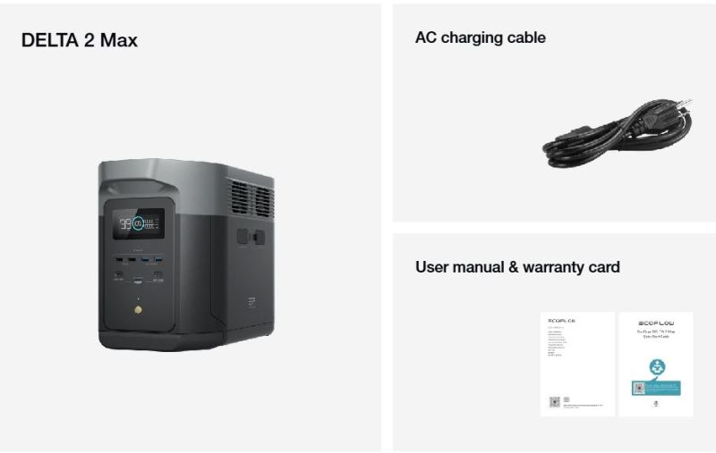 Зарядна станція EcoFlow Delta 2 Max (EFDELTA2Max-EU)