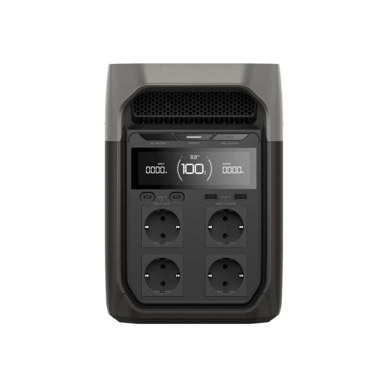 Зарядна станція EcoFlow Delta 3, 1024Wh, 1800W, Solargenerator (EFDELTA3-EU)