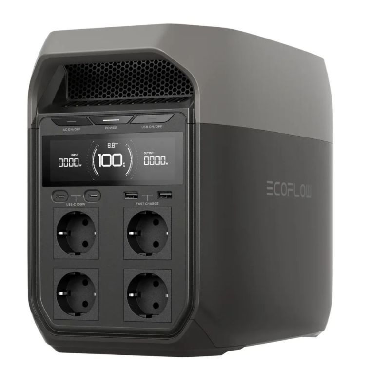 Зарядна станція EcoFlow Delta 3, 1024Wh, 1800W, Solargenerator (EFDELTA3-EU)