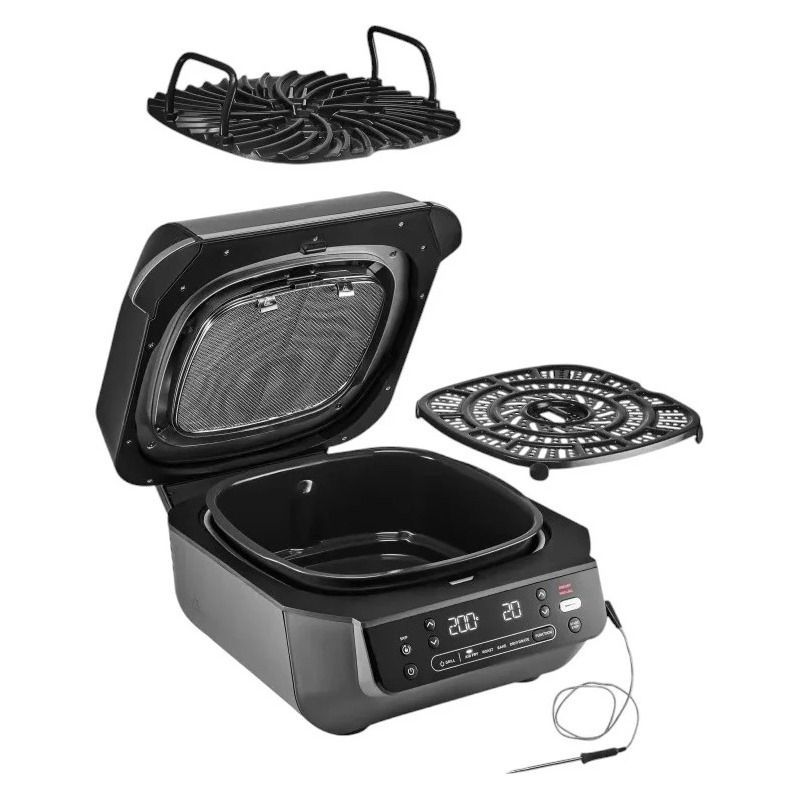 Гриль Ninja Foodi Air Grill & Air Fryer с Сooking probe (EG351EU)