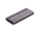 Внешний карман Maxxter M.2 NVMe PCIe, USB 3.1 Type-C Gen2, RGB, Metal, Black (EHDE-2280SRGB-01)