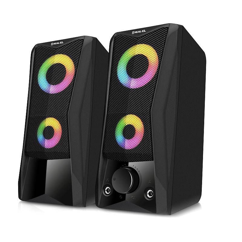 Акустична система REAL-EL S-107 Black  (EL121100017)