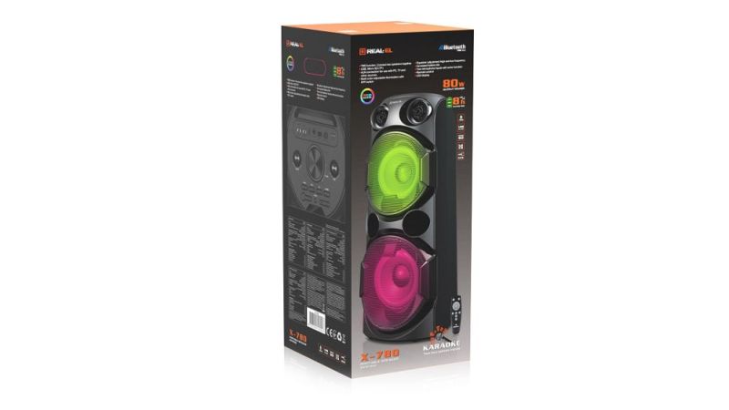 Акустическая система REAL-EL X-780 Black (EL121600030)